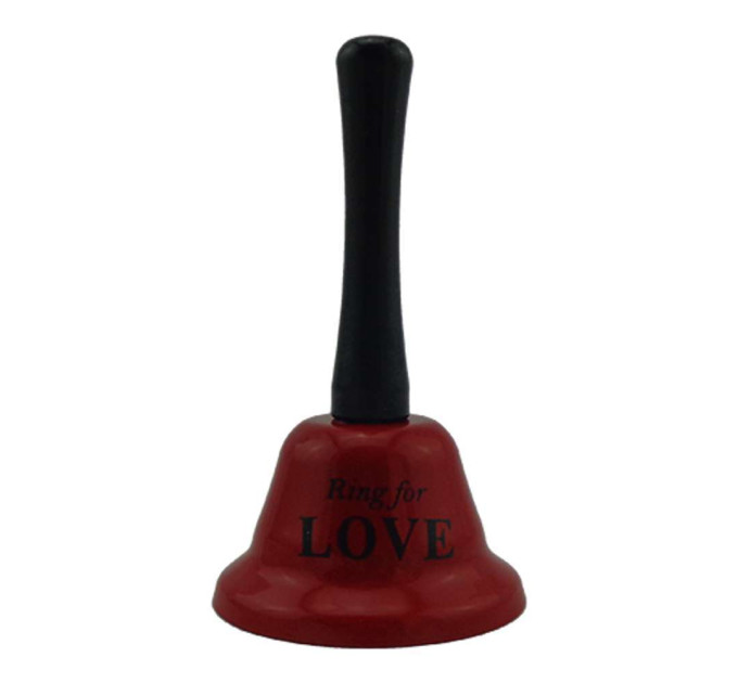 Колокольчик LOVE (красный)