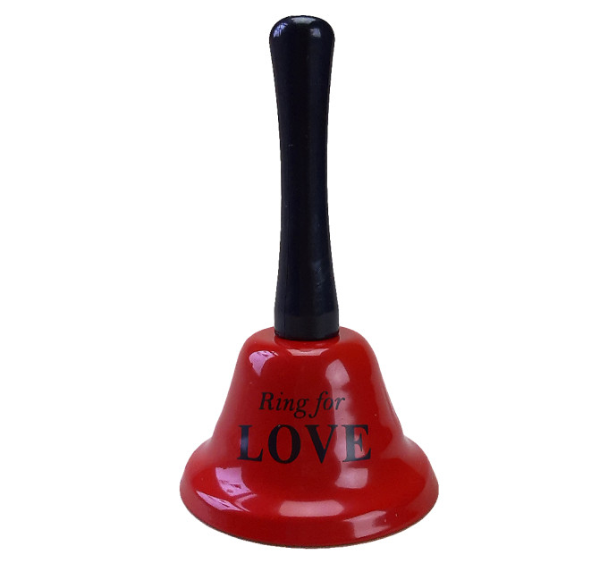 Колокольчик LOVE (красный)