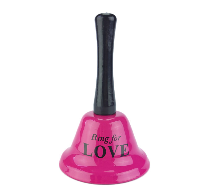 Колокольчик LOVE (розовый)