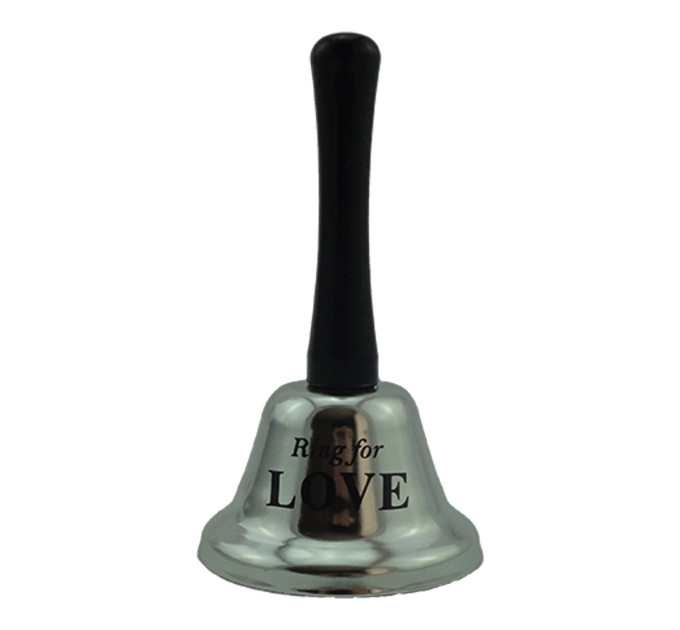 Колокольчик LOVE (серебро)