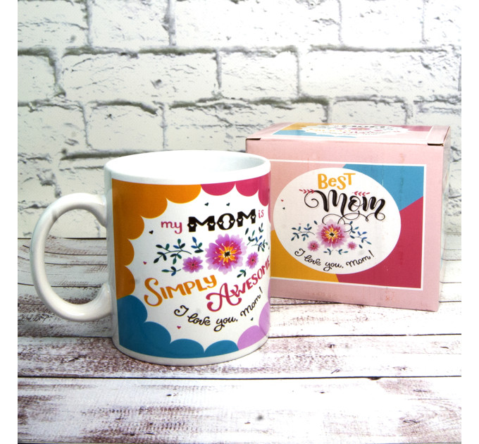 Кружка для мамы Awesome Mom 600 мл