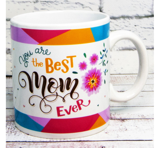 Кружка для мамы Best Mom ever 600 мл