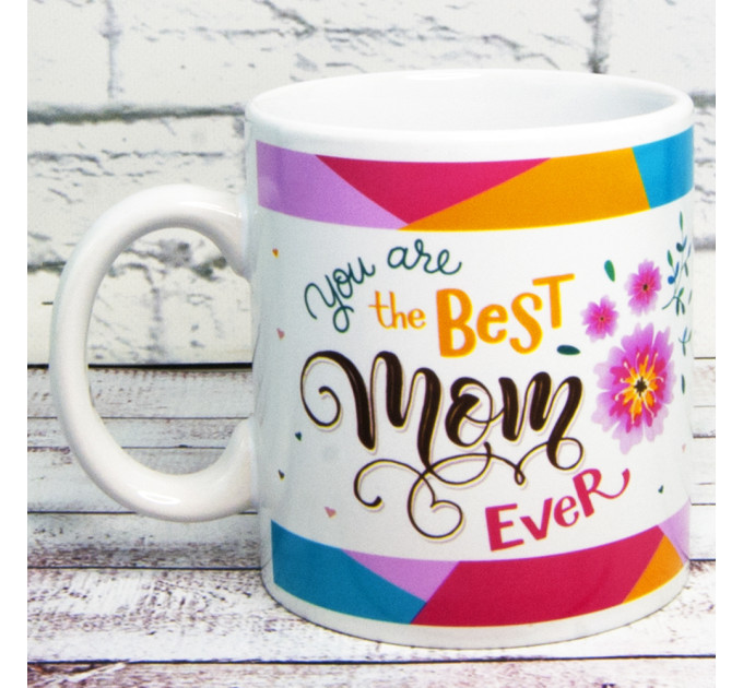 Кружка для мамы Best Mom ever 600 мл