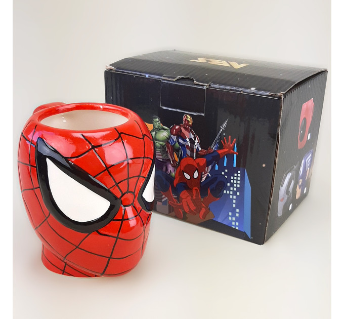 Кружка фигурная Спайдермен