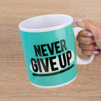 Кружка Гигант Never give up Кружка Гигант Never give up