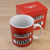 Кружка Гигант You are stronger Кружка Гигант You are stronger