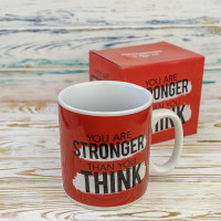 Кружка Гигант You are stronger Кружка Гигант You are stronger