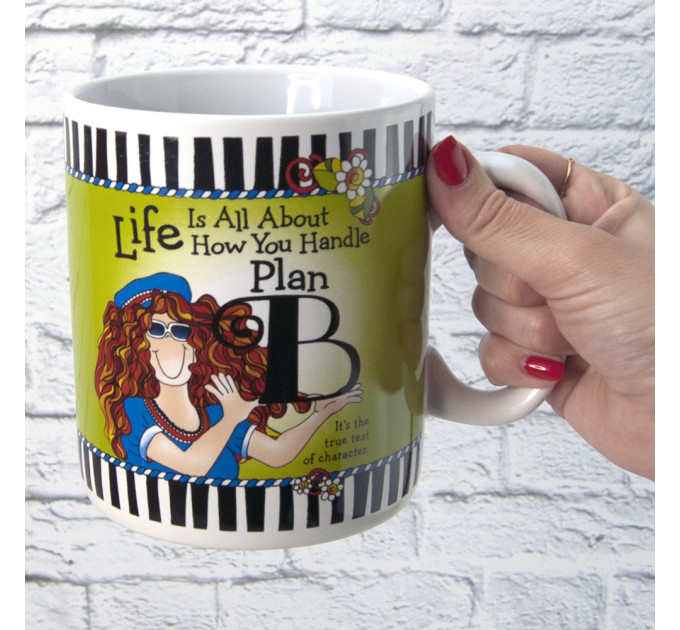 Кружка Гигант Жизнь по плану B