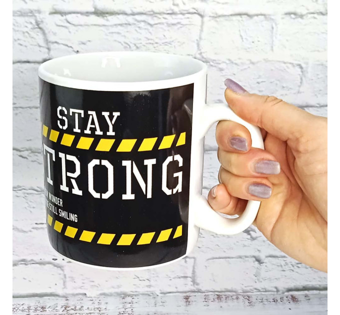 Кружка Гигант Оставайся сильным SS226