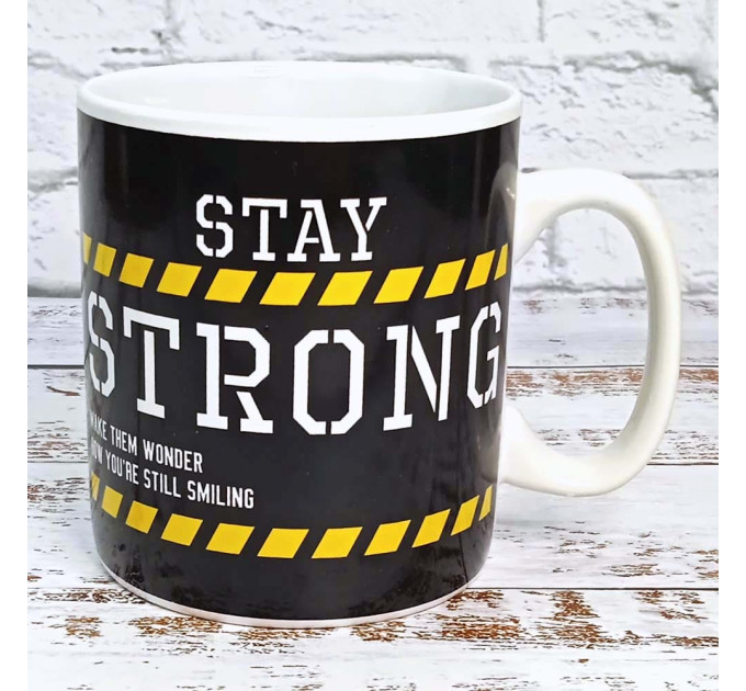 Кружка Гигант Оставайся сильным SS226