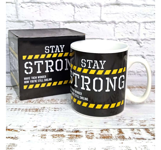 Кружка Гигант Оставайся сильным SS226