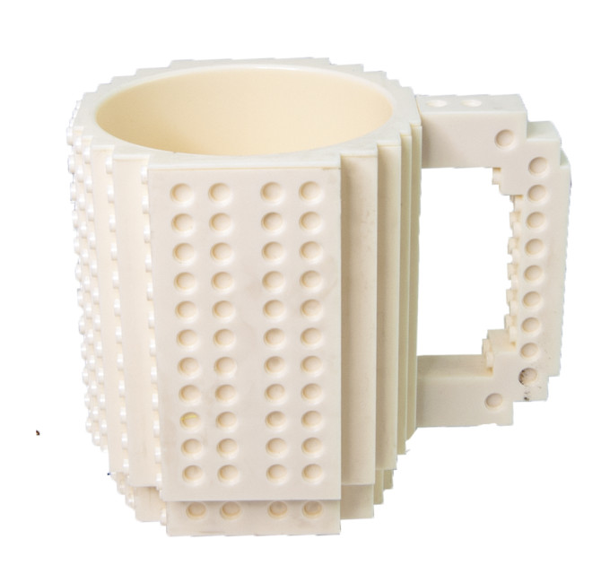 Кружка Лего конструктор (белая)