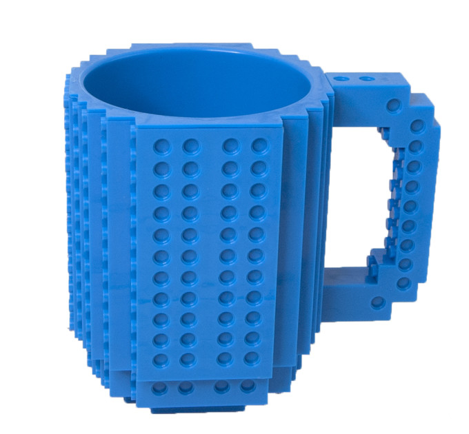 Кружка Лего конструктор (синяя)
