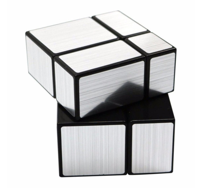 Кубик Рубіка 2х2х2 Дзеркальний (срібло)