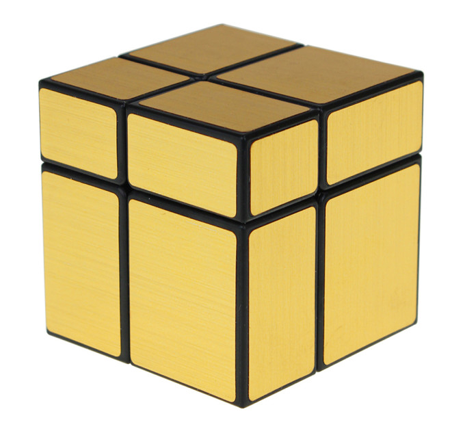 Кубик Рубіка 2х2х2 Дзеркальний (золото)