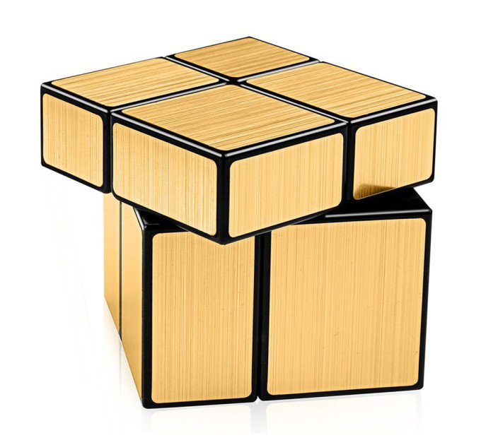 Кубик Рубіка 2х2х2 Дзеркальний (золото)
