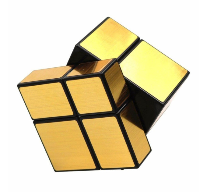 Кубик Рубіка 2х2х2 Дзеркальний (золото)