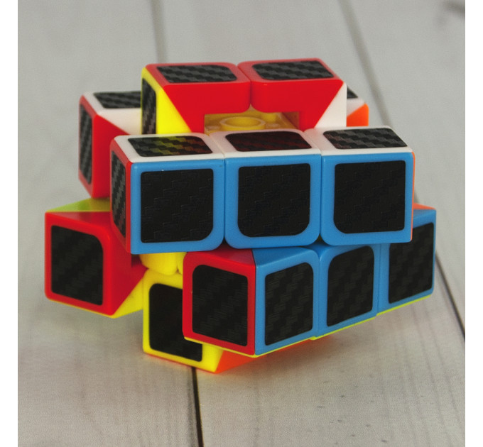 Кубик Рубіка 3х3х2 Карбон