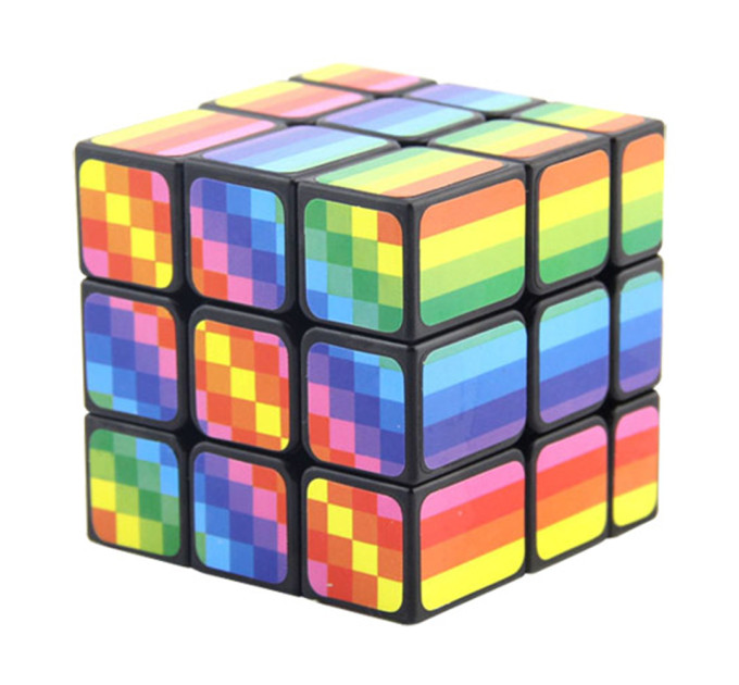 Кубик Рубика 3х3х3 Радужный