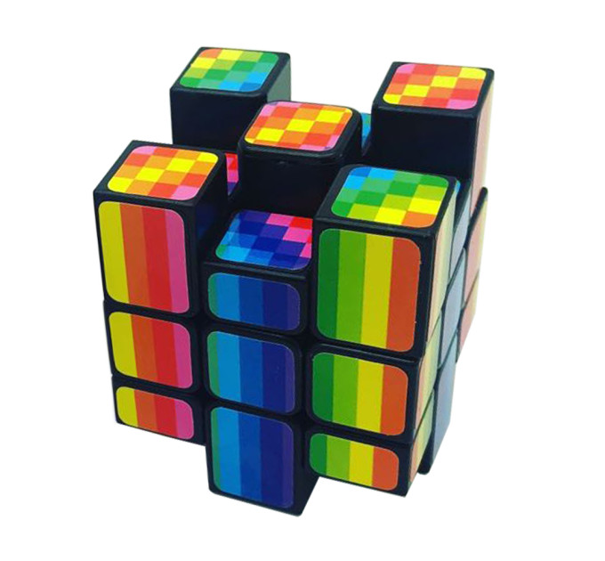Кубик Рубика 3х3х3 Радужный