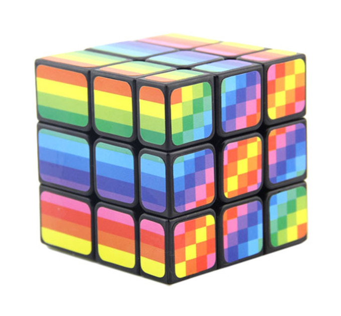 Кубик Рубика 3х3х3 Радужный