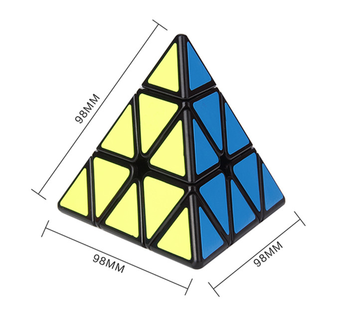 Кубик Рубика Пирамидка Мефферта карбон (черная )