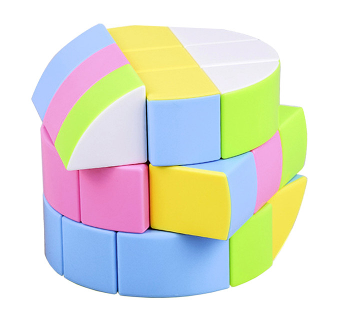 Кубик Рубика Цилиндр без наклеек