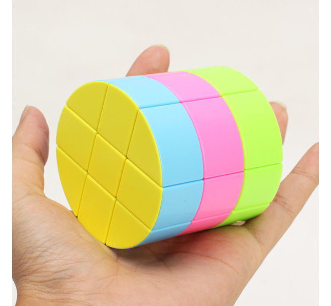 Кубик Рубика Цилиндр без наклеек