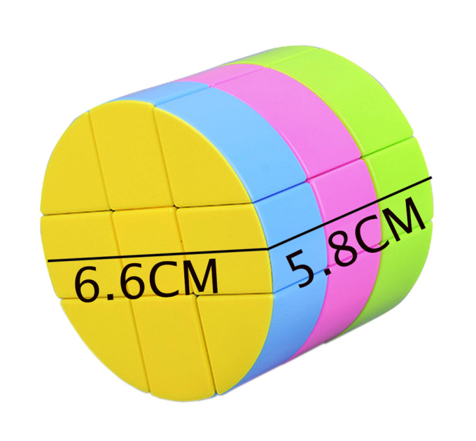 Кубик Рубика Цилиндр без наклеек