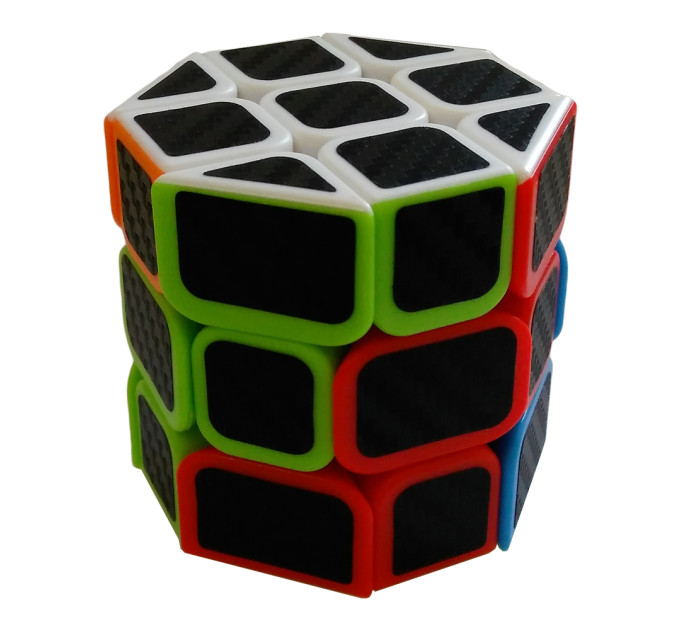 Кубик Рубика Цилиндр карбон