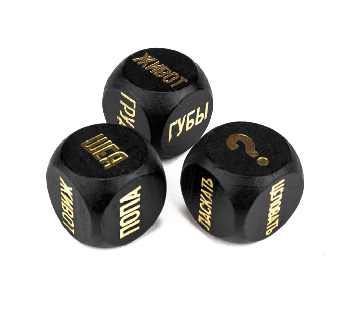 Кубики семейные двойное наслаждение ЗОЛОТАЯ КОЛЛЕКЦИЯ 18+ (рус.)