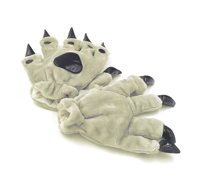 Лапы перчатки Кигуруми (серые)