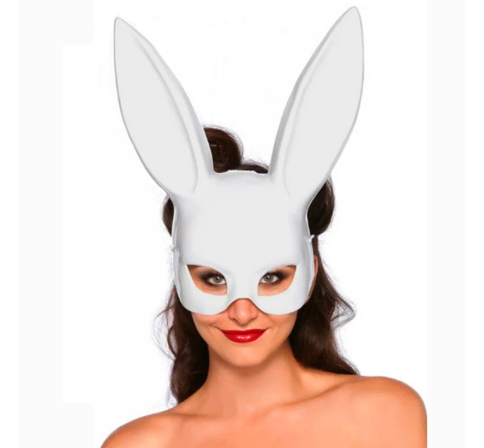Маска Кролик PlayBoy Lux (белая)