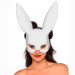 Маска Кролик PlayBoy Lux (белая)