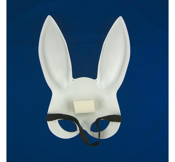 Маска Кролик PlayBoy Lux (белая)