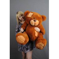 Плюшевый мишка Гриша 100 см (коричневый)