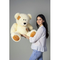 Плюшевый мишка Гриша 100 см (кремовый)