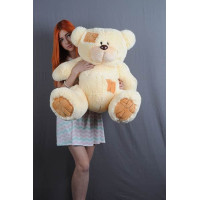 Плюшевый мишка Гриша 100 см (кремовый)