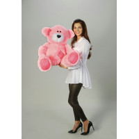 Плюшевый мишка Гриша 100 см (розовый)