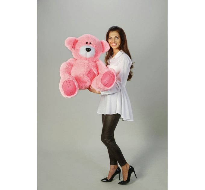Плюшевый мишка Гриша 100 см (розовый)