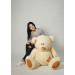 Плюшевый мишка Гриша 150 см (кремовый)