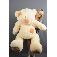 Плюшевый мишка Гриша 150 см (кремовый) Плюшевый мишка Гриша 150 см (кремовый)