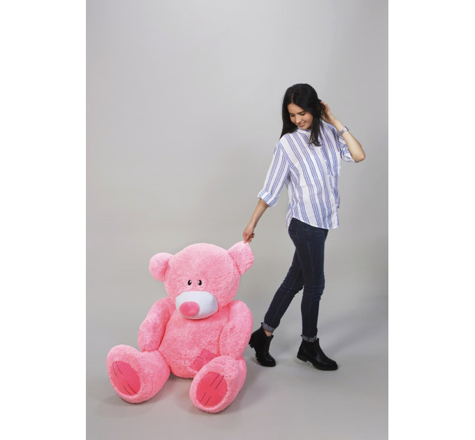 Плюшевый мишка Гриша 150 см (розовый)