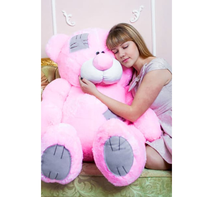Плюшевый мишка Гриша 150 см (розовый)