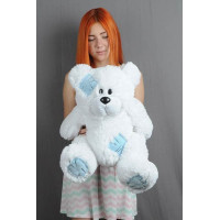 Плюшевый мишка Гриша 50 см (белый)