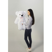 Плюшевый мишка Нестор 100 см (белый)