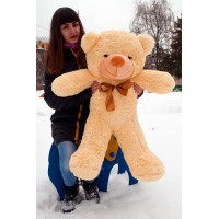 Плюшевый мишка Нестор 100 см (кремовый)