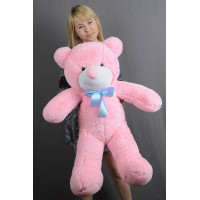 Плюшевый мишка Нестор 100 см (розовый)