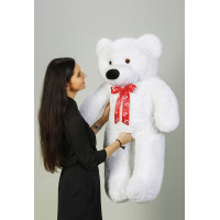 Плюшевый мишка Нестор 120 см (белый)