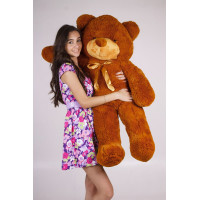 Плюшевый мишка Нестор 120 см (коричневый)
